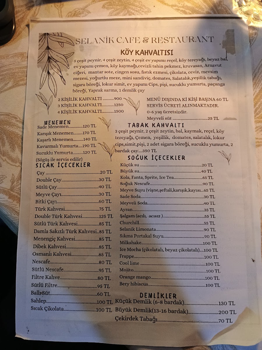 Menu Selanik Cafe Restaurant-4