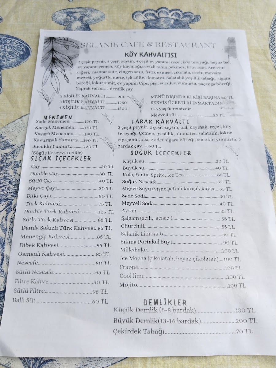 Menu Selanik Cafe Restaurant-9